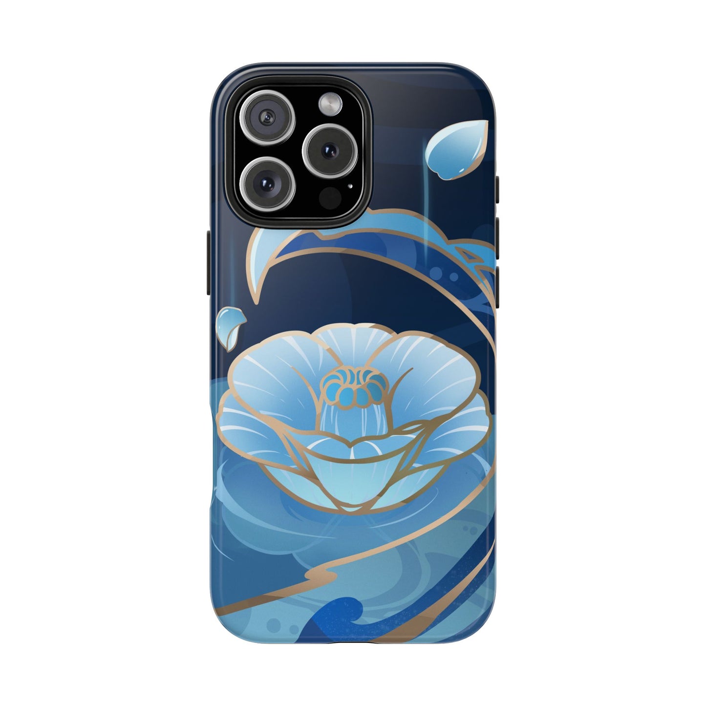 Kamisato Ayato Impact-Resistant 2-layer Tough Phone Case | iPhone | Genshin Impact