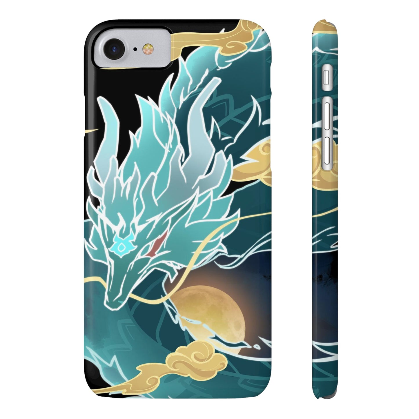 Imbibitor Lunae Dan Heng Dragon Honkai Star Rail HSR Slim Phone Case iphone 15, XR, 7, 8, etc.
