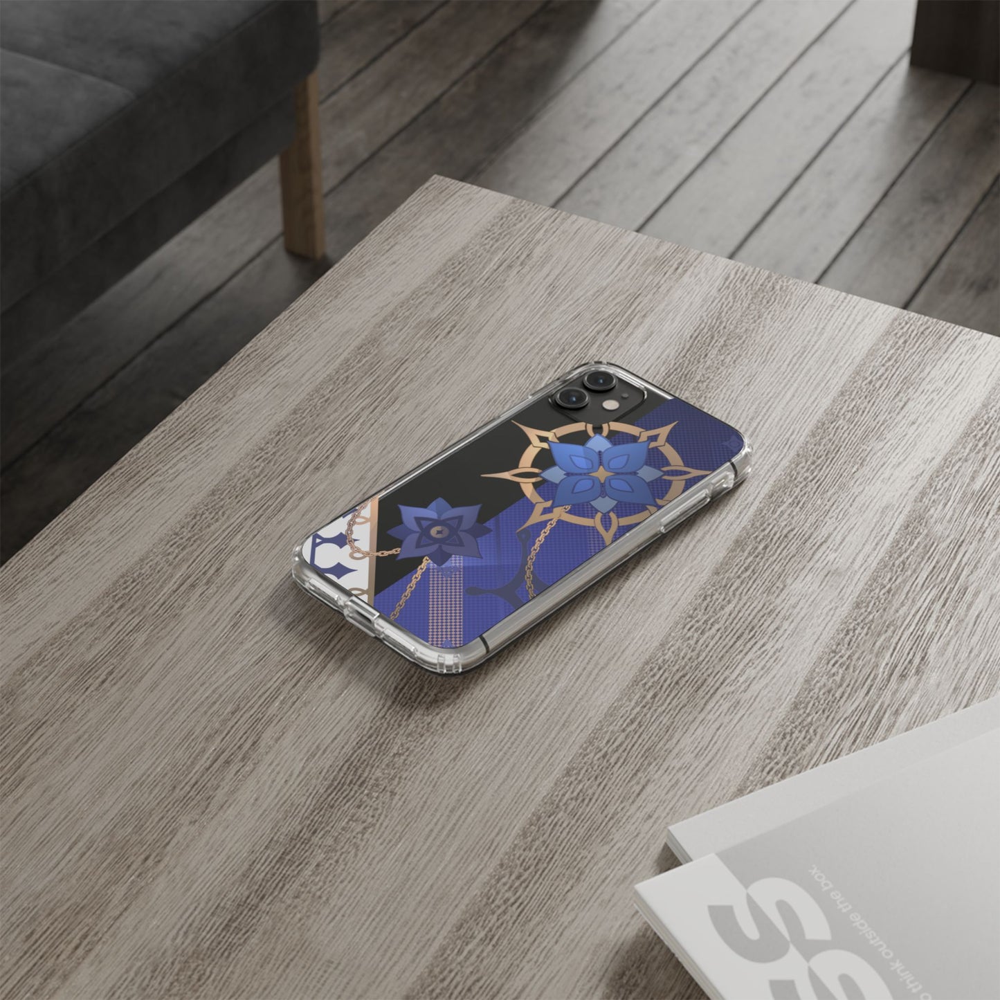 Genshin Albedo Inspired Aesthetic Clear Phone Case