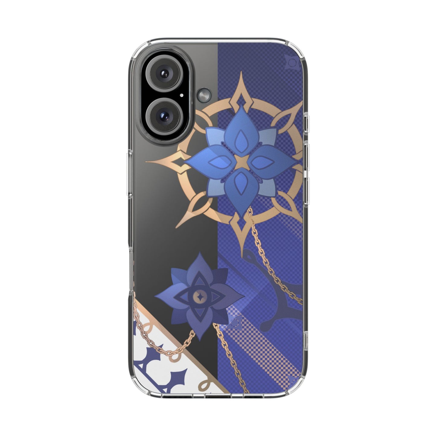 Genshin Albedo Inspired Aesthetic Clear Phone Case