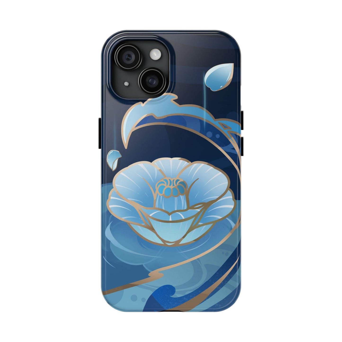 Kamisato Ayato Impact-Resistant 2-layer Tough Phone Case | iPhone | Genshin Impact