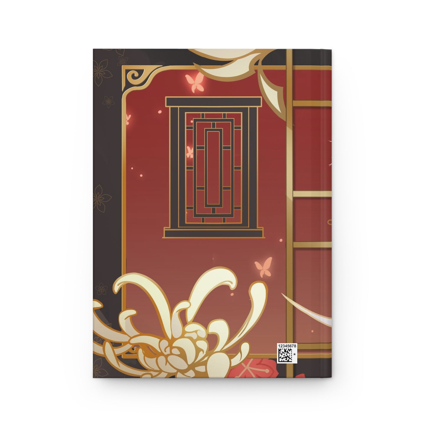 Hu Tao Hat + Boo Tao Aesthetic Inspired Traditional Hardcover Journal