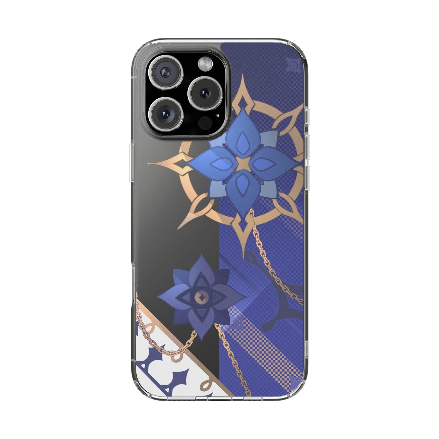 Genshin Albedo Inspired Aesthetic Clear Phone Case