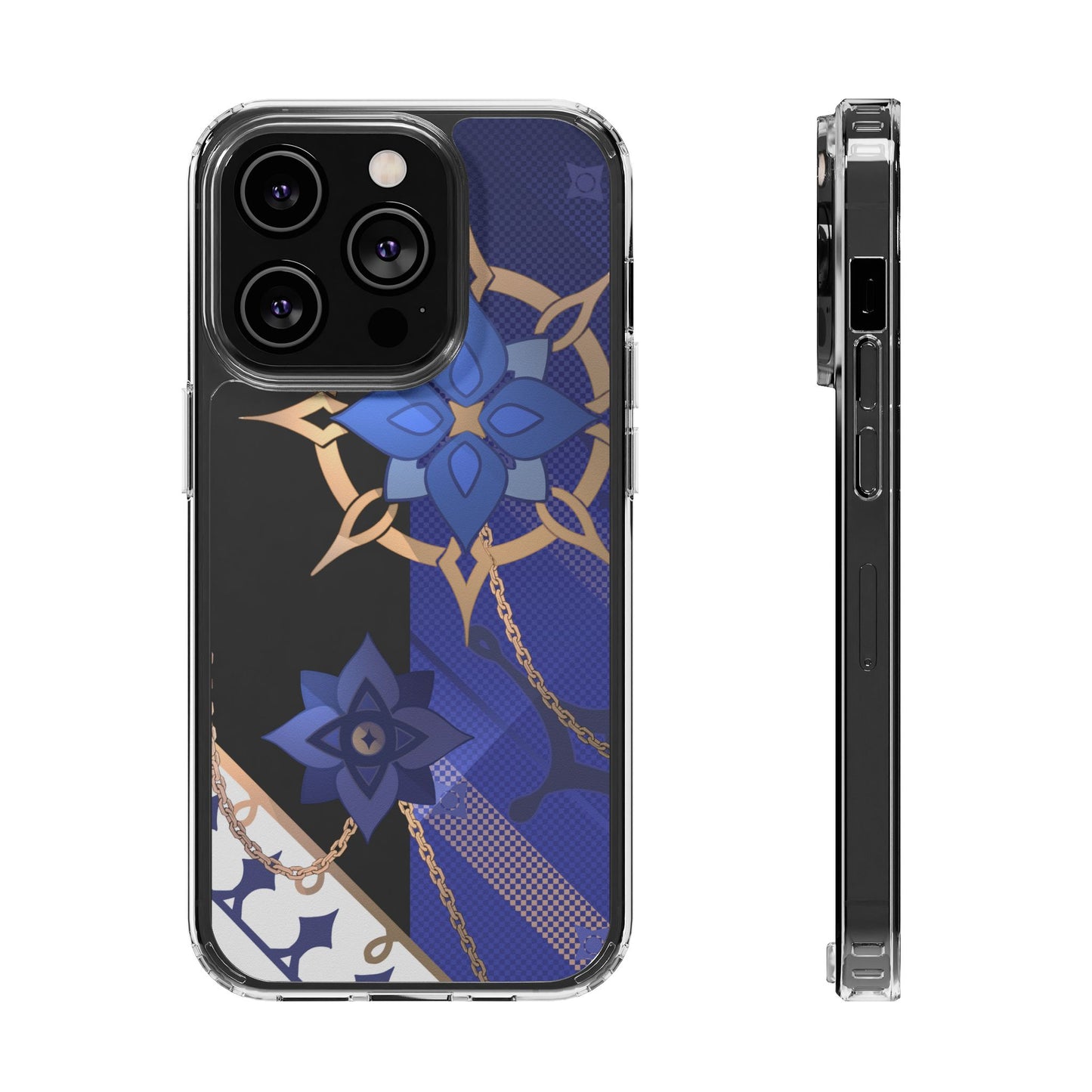 Genshin Albedo Inspired Aesthetic Clear Phone Case