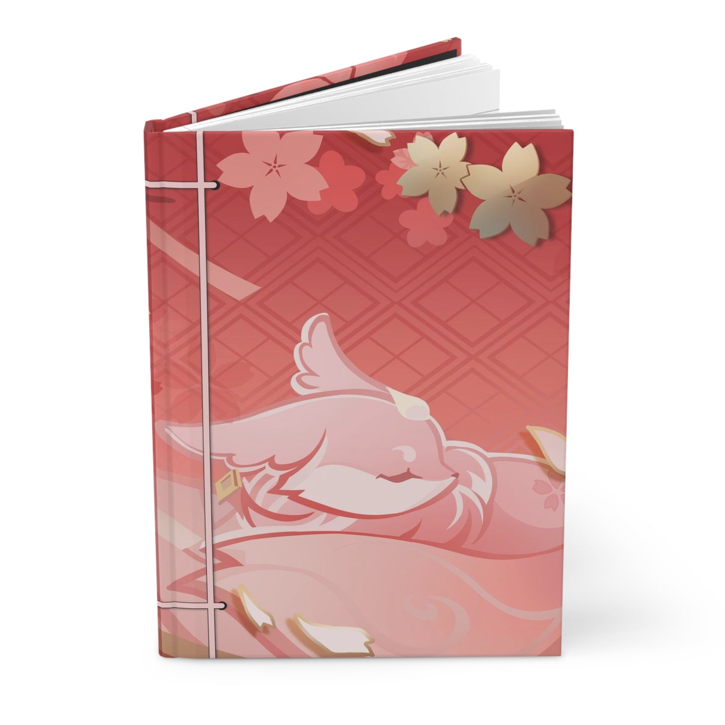 Genshin Yae Miko Inspired Traditional Hardcover Journal