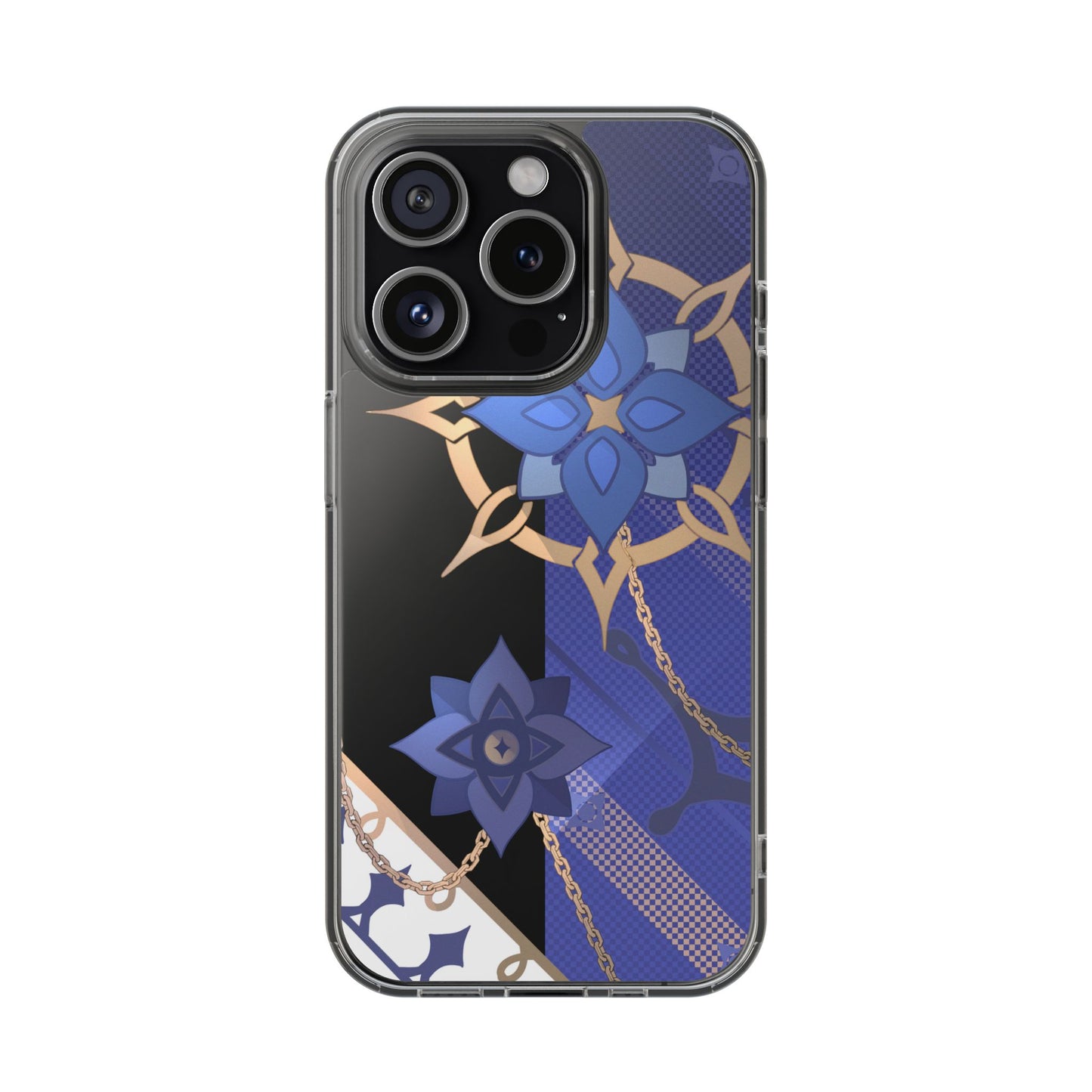 Genshin Albedo Inspired Aesthetic Clear Phone Case