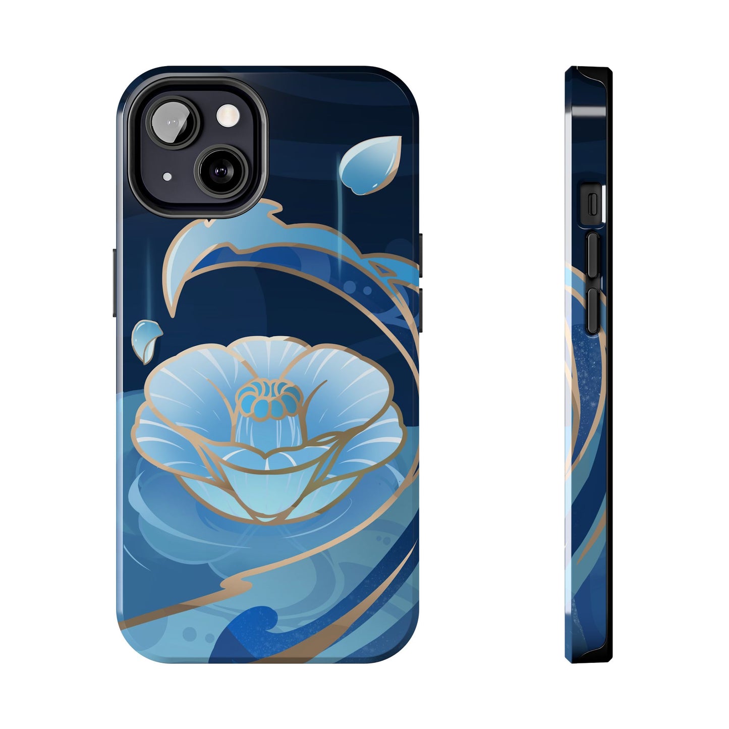 Kamisato Ayato Impact-Resistant 2-layer Tough Phone Case | iPhone | Genshin Impact