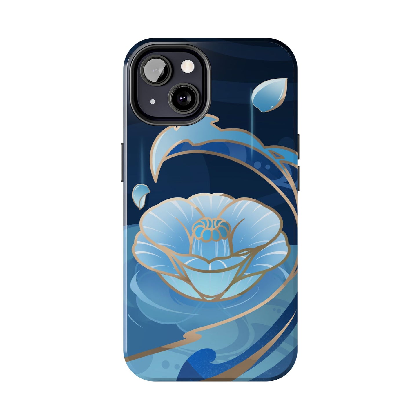 Kamisato Ayato Impact-Resistant 2-layer Tough Phone Case | iPhone | Genshin Impact