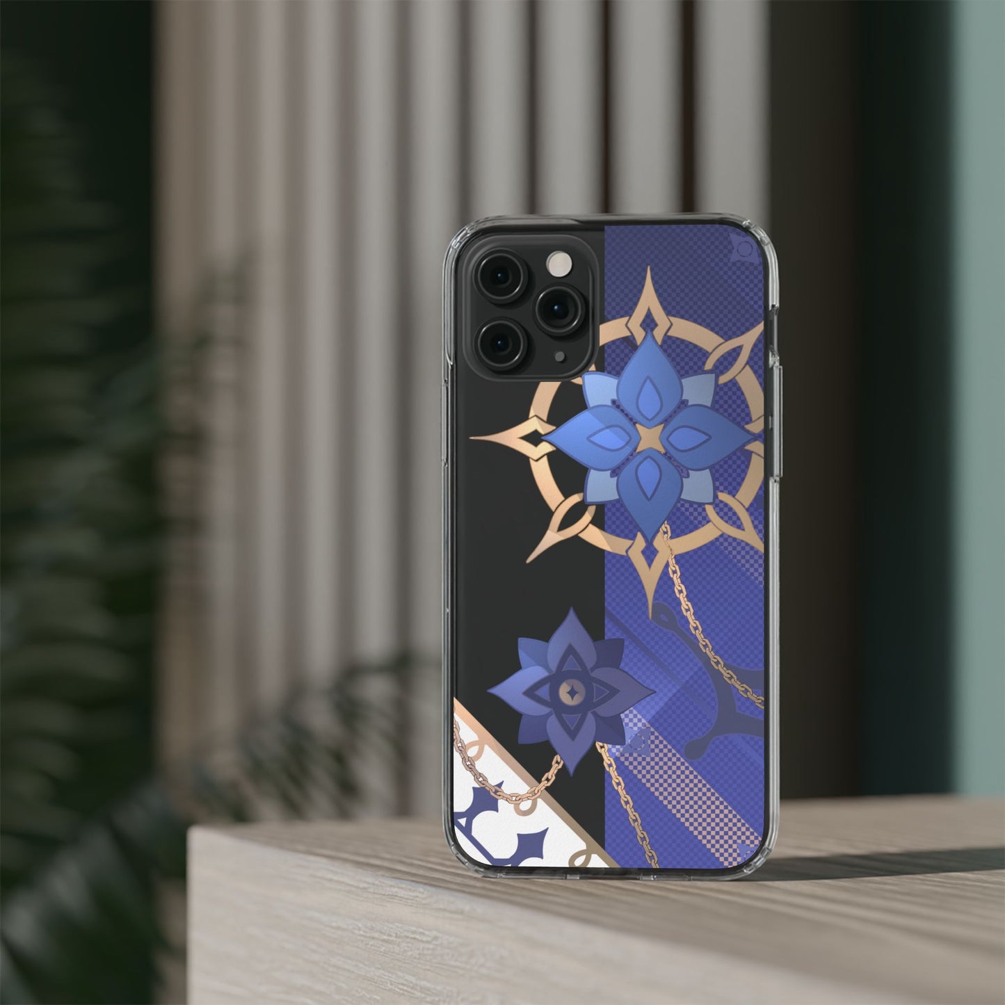 Genshin Albedo Inspired Aesthetic Clear Phone Case