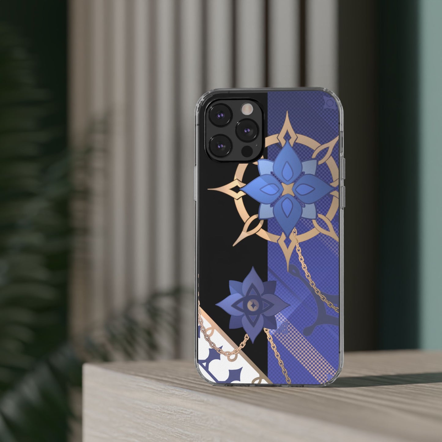 Genshin Albedo Inspired Aesthetic Clear Phone Case