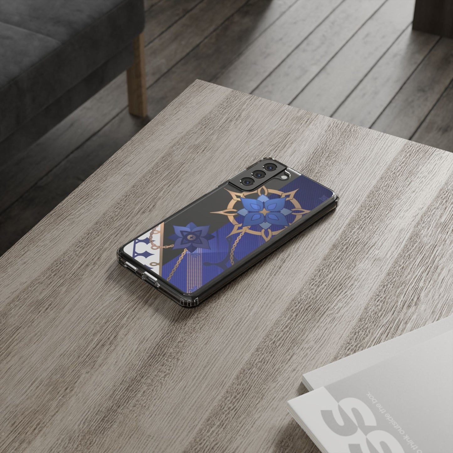 Genshin Albedo Inspired Aesthetic Clear Phone Case