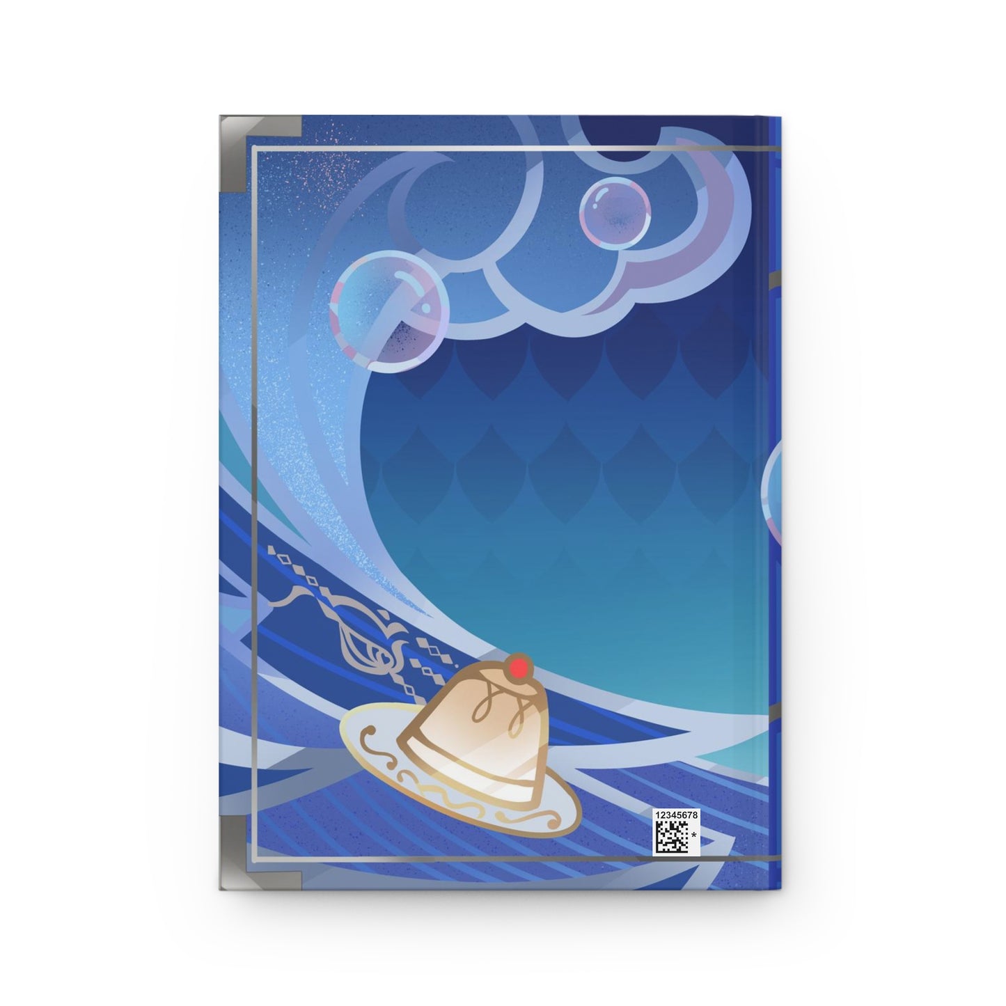 Genshin Furina Genshin Impact Inspired Traditional Hardcover Journal