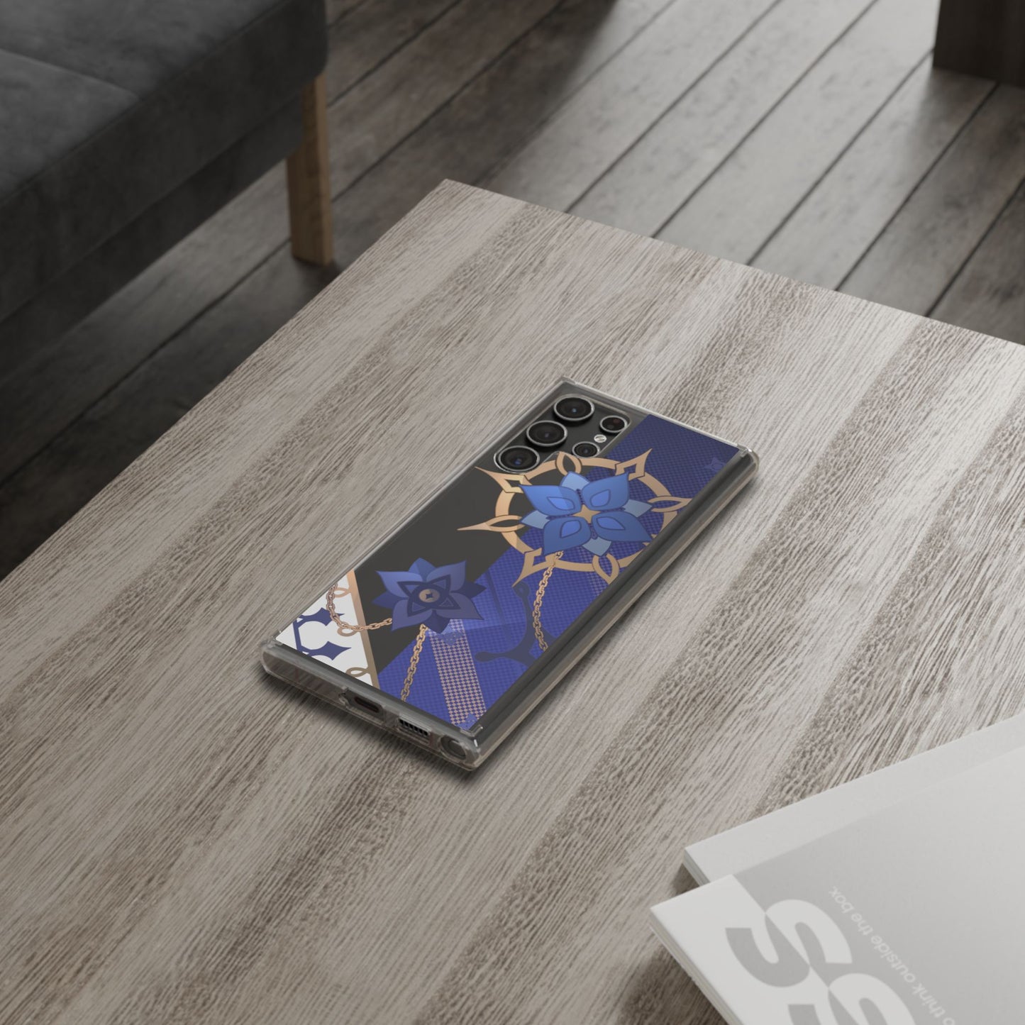 Genshin Albedo Inspired Aesthetic Clear Phone Case