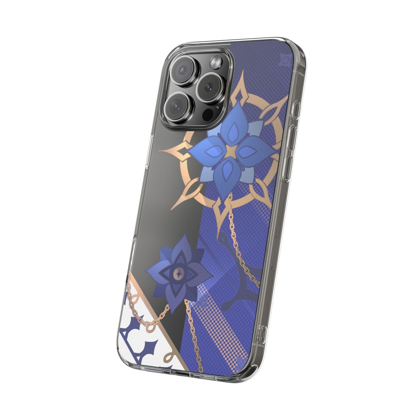 Genshin Albedo Inspired Aesthetic Clear Phone Case