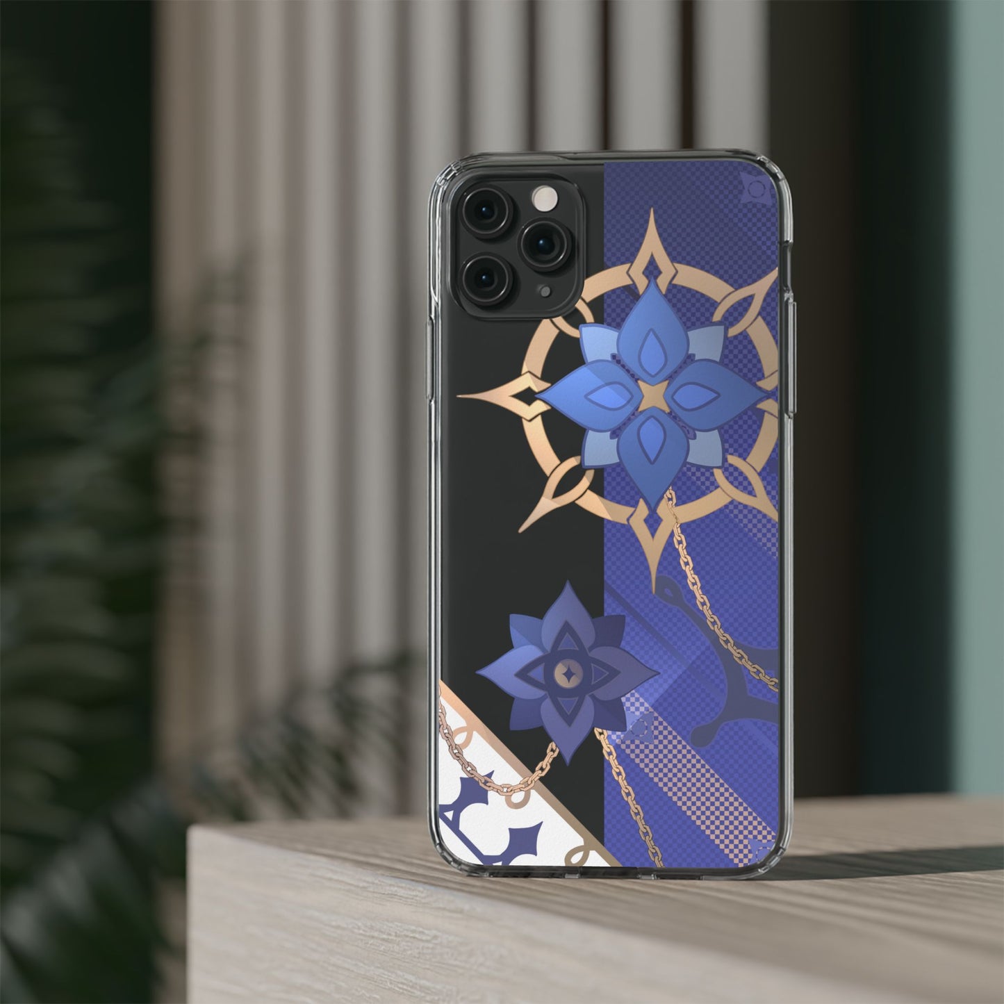 Genshin Albedo Inspired Aesthetic Clear Phone Case