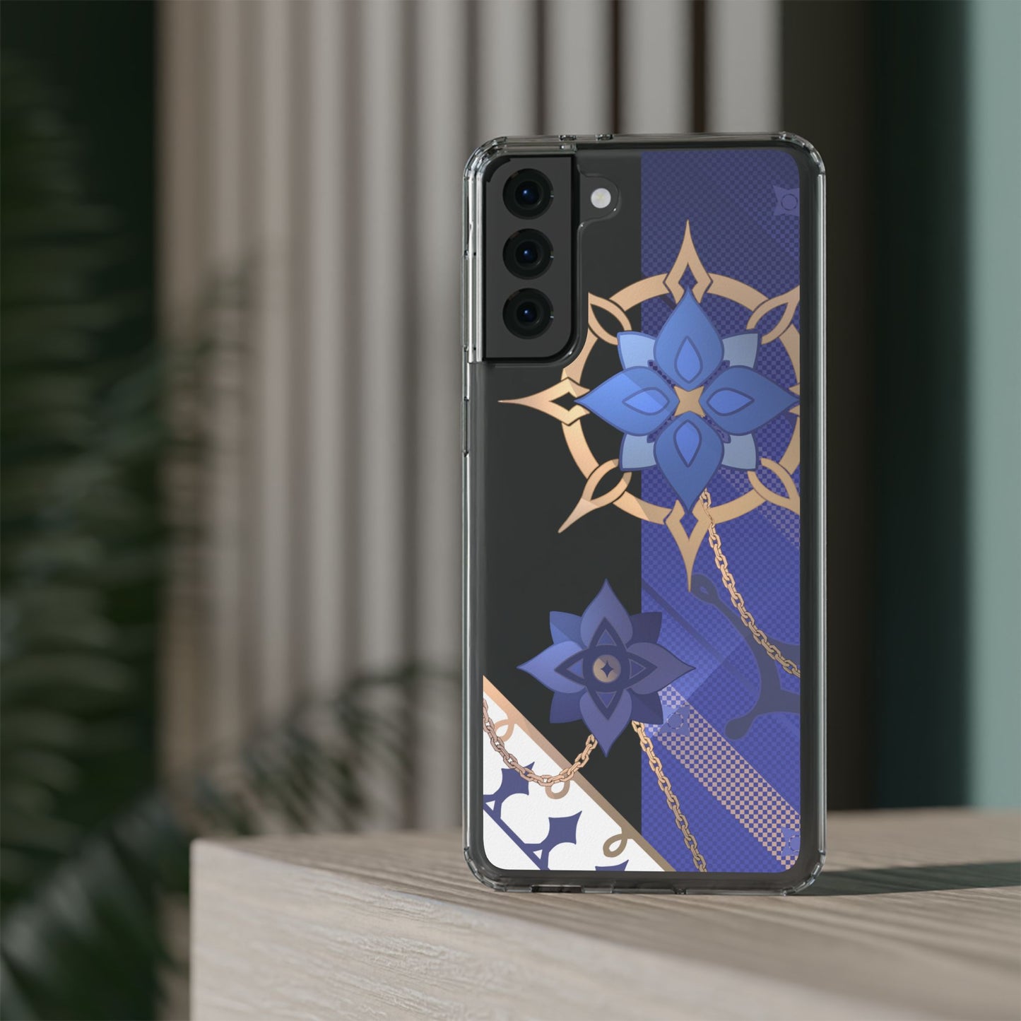 Genshin Albedo Inspired Aesthetic Clear Phone Case