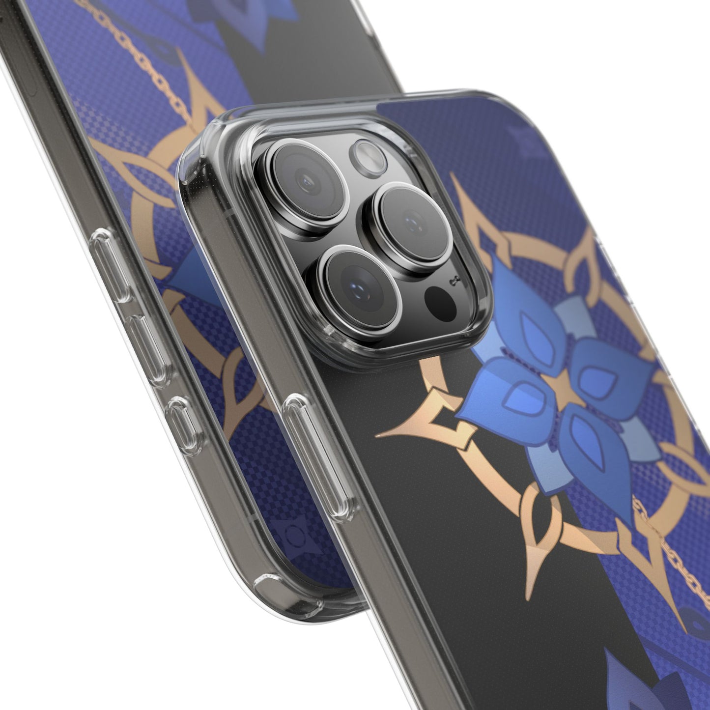 Genshin Albedo Inspired Aesthetic Clear Phone Case