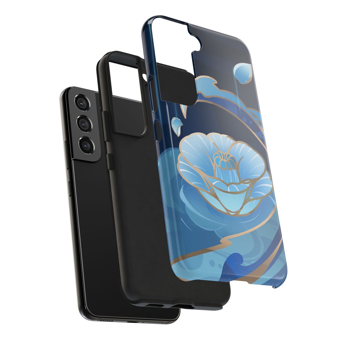 Kamisato Ayato Impact-Resistant 2-layer Tough Phone Case | iPhone | Genshin Impact