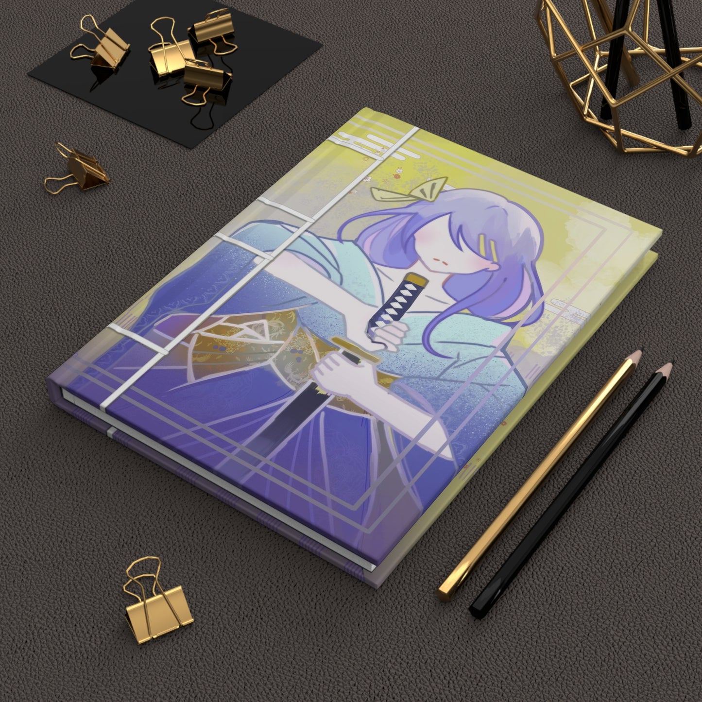 Reborn as Raiden With Unlimited Power Light Novel Inspired Journal ; Genshin Impact Traditional Notebook