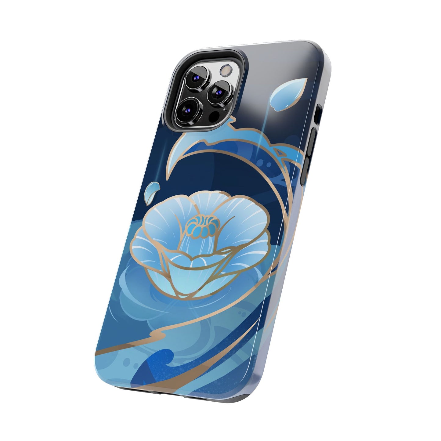 Kamisato Ayato Impact-Resistant 2-layer Tough Phone Case | iPhone | Genshin Impact