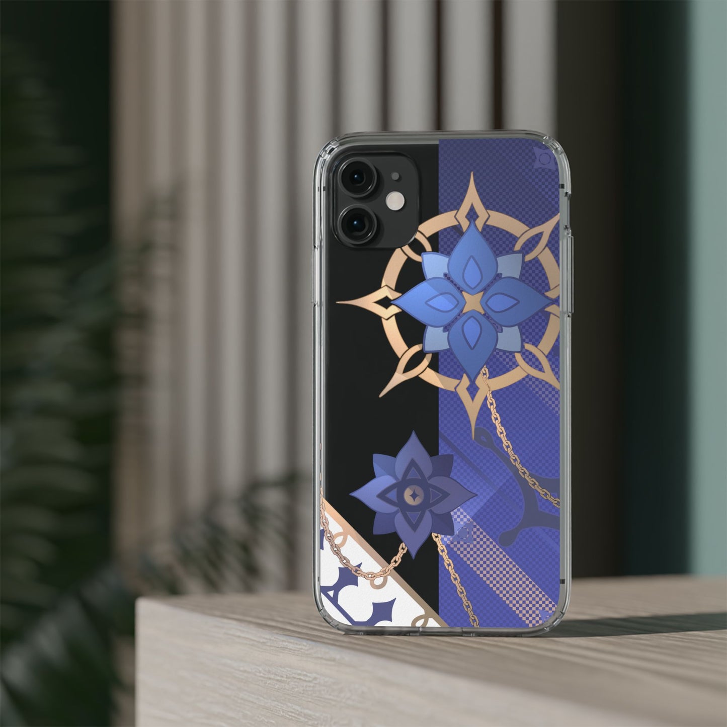 Genshin Albedo Inspired Aesthetic Clear Phone Case