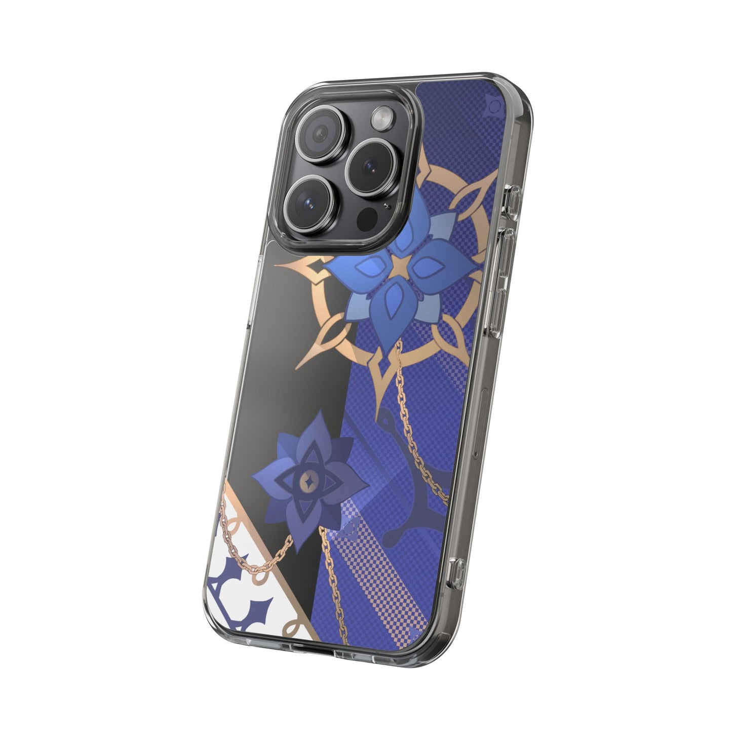 Genshin Albedo Inspired Aesthetic Clear Phone Case