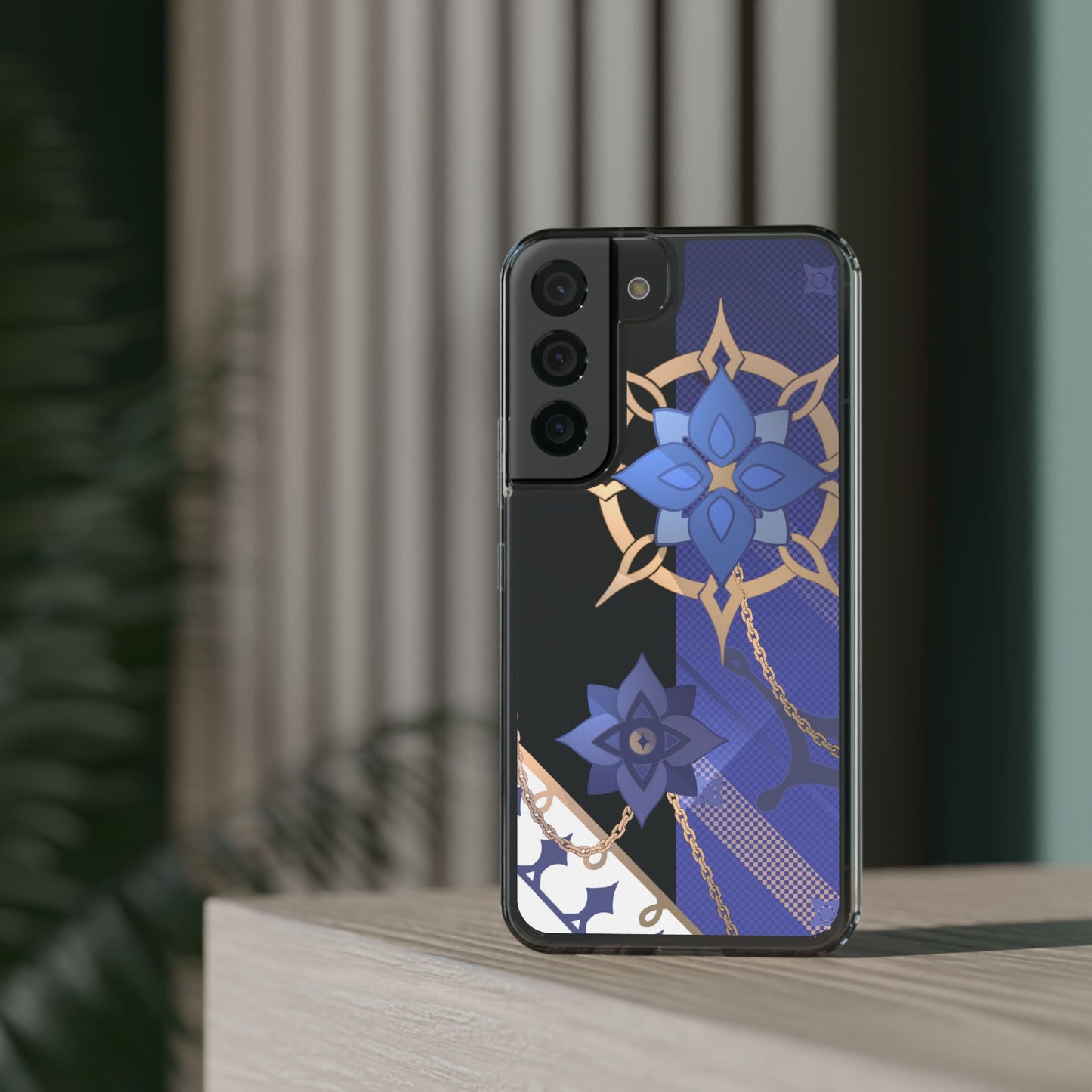 Genshin Albedo Inspired Aesthetic Clear Phone Case