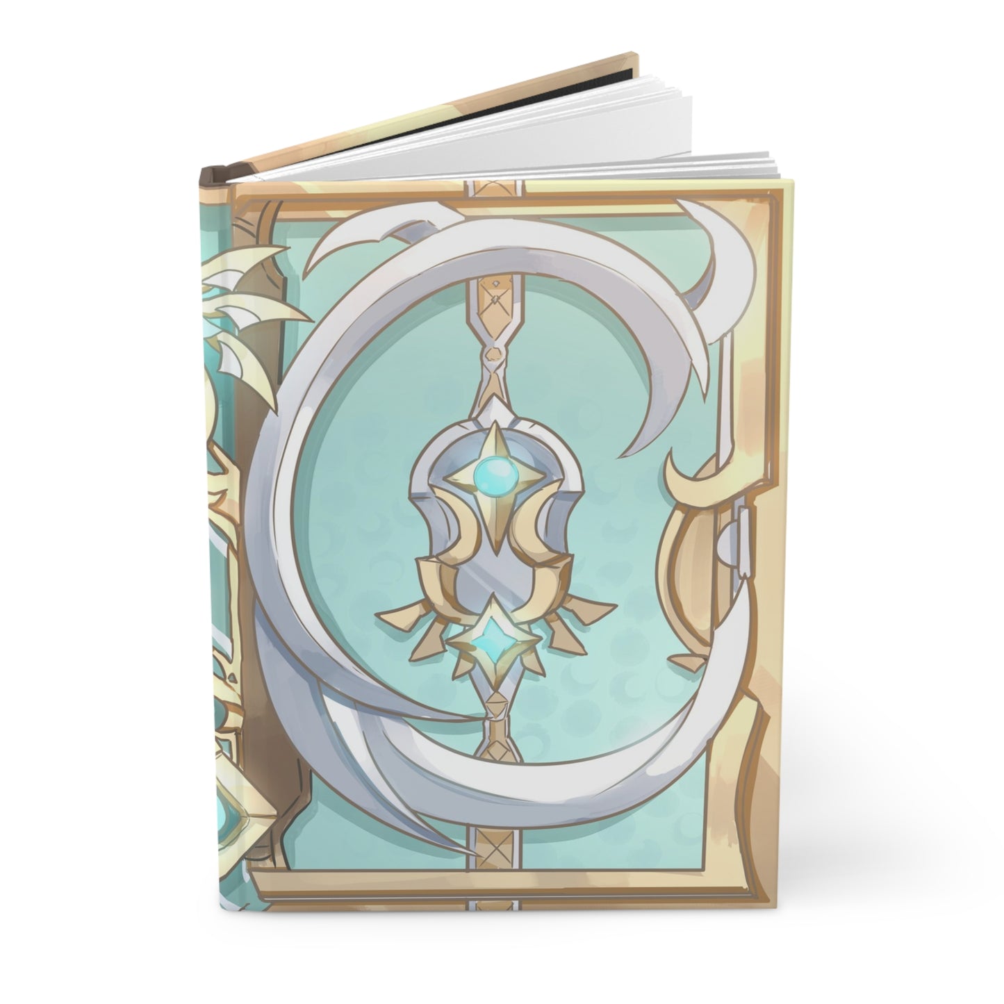 Genshin Lost Prayer Inspired Hardcover Notebook ; Lost Prayer to the Sacred Winds Catalyst Journal ; Subtle Cosplay Accessory