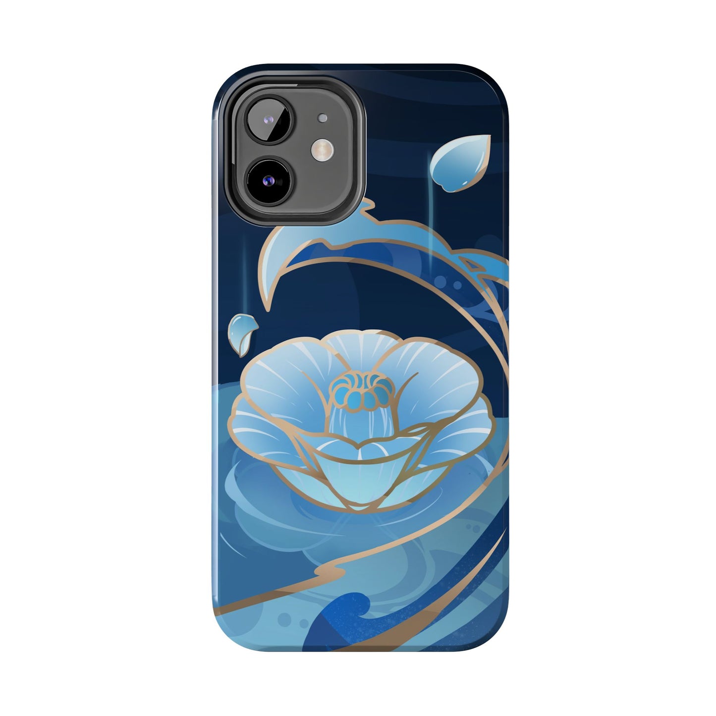 Kamisato Ayato Impact-Resistant 2-layer Tough Phone Case | iPhone | Genshin Impact