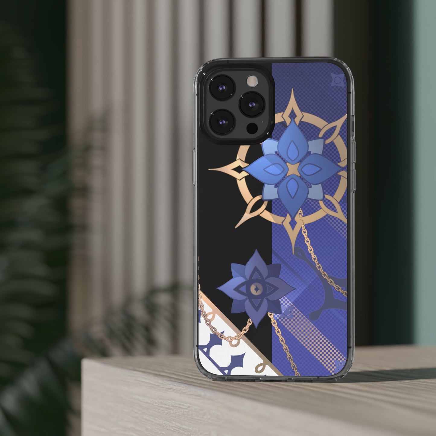 Genshin Albedo Inspired Aesthetic Clear Phone Case