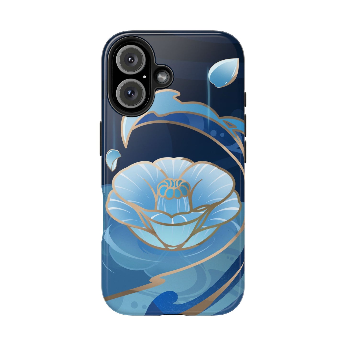 Kamisato Ayato Impact-Resistant 2-layer Tough Phone Case | iPhone | Genshin Impact