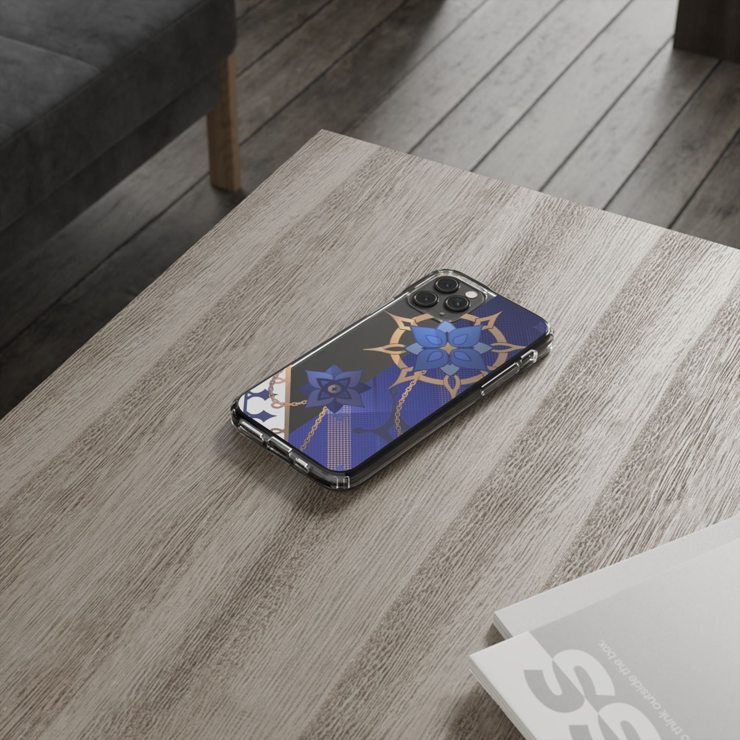 Genshin Albedo Inspired Aesthetic Clear Phone Case