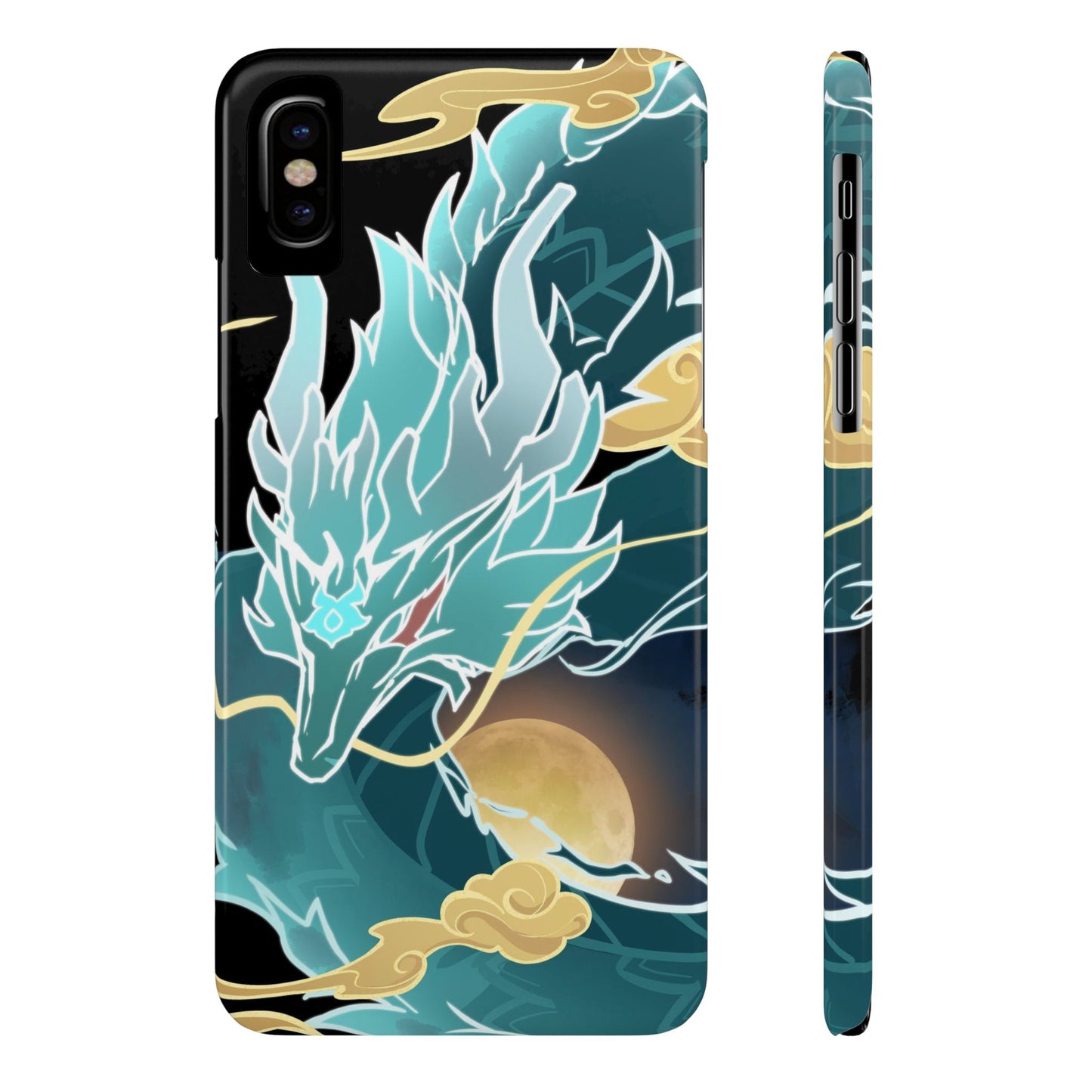 Imbibitor Lunae Dan Heng Dragon Honkai Star Rail HSR Slim Phone Case iphone 15, XR, 7, 8, etc.