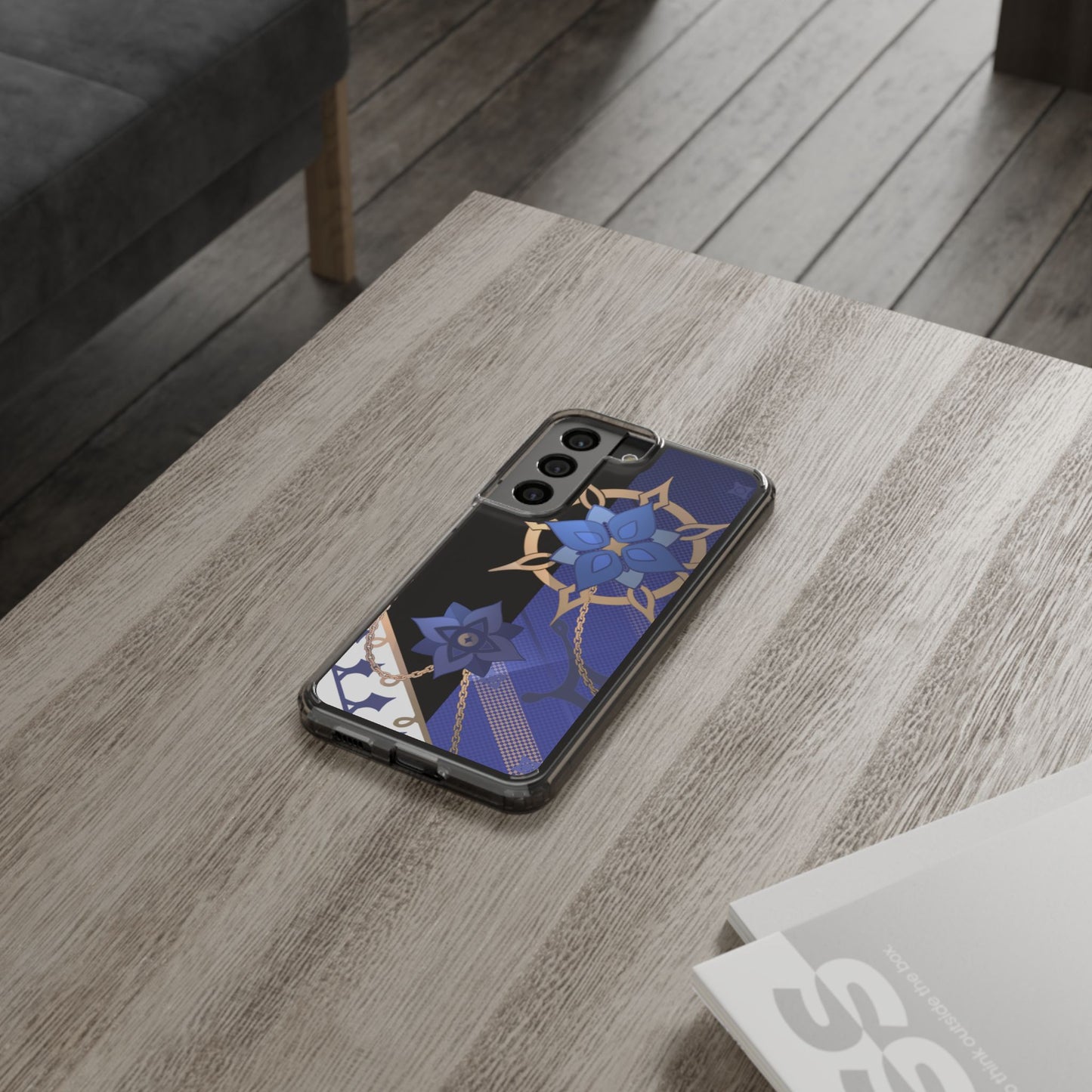 Genshin Albedo Inspired Aesthetic Clear Phone Case