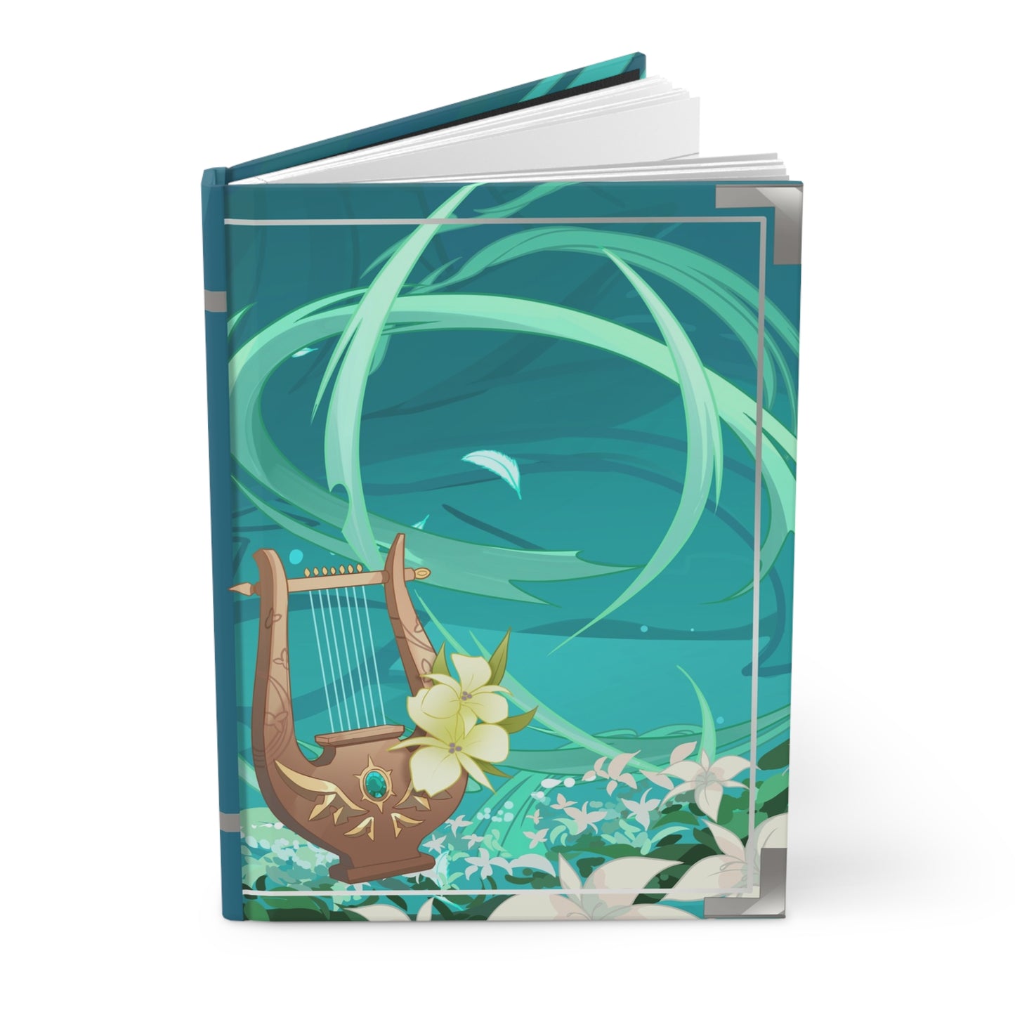 Venti Barbatos Monstadt Inspired Traditional Hardcover Journal Genshin Notebook
