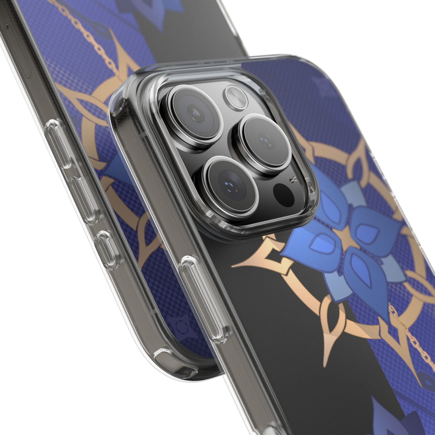 Genshin Albedo Inspired Aesthetic Clear Phone Case