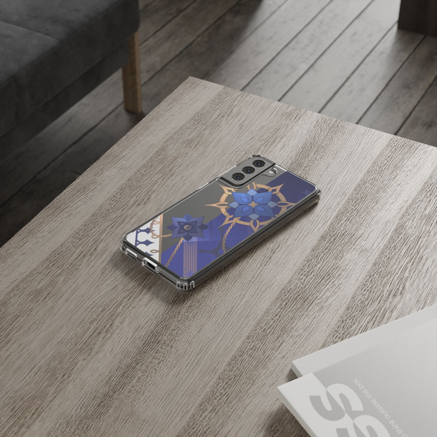 Genshin Albedo Inspired Aesthetic Clear Phone Case