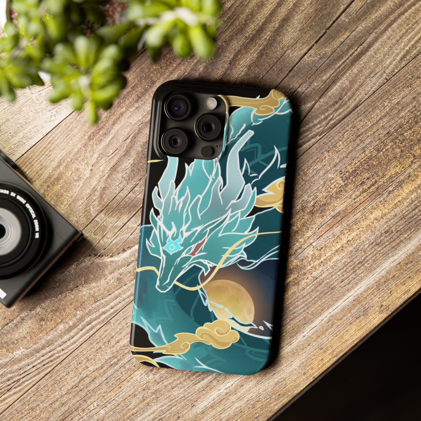 Imbibitor Lunae Dan Heng Dragon Honkai Star Rail HSR Slim Phone Case iphone 15, XR, 7, 8, etc.