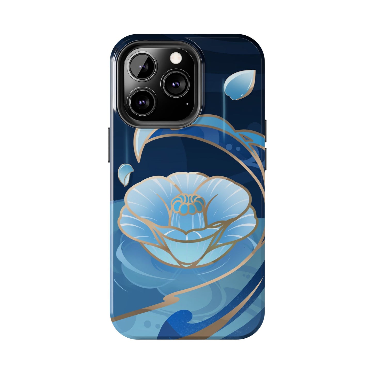 Kamisato Ayato Impact-Resistant 2-layer Tough Phone Case | iPhone | Genshin Impact
