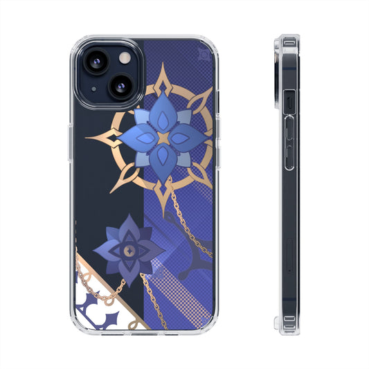 Genshin Albedo Inspired Aesthetic Clear Phone Case